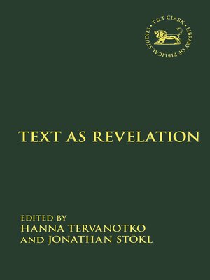 cover image of Text as Revelation